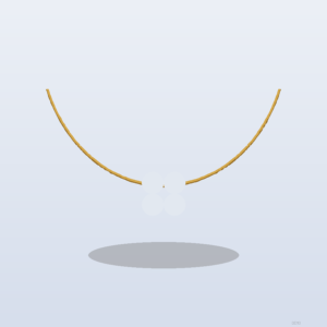 Collier Trèfle Nacre